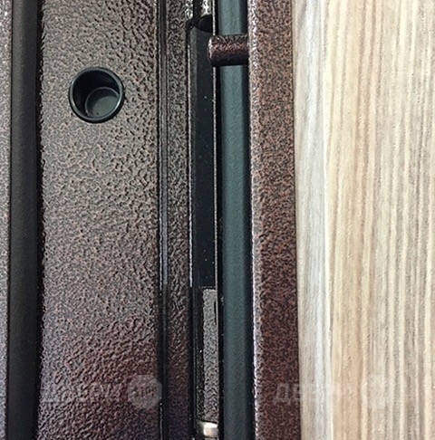 Входная металлическая Дверь Ратибор Комфорт Палисандр светлый в Фрязино