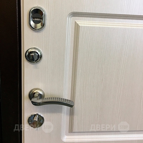 Входная металлическая Дверь Ратибор Трио Лиственница Беж в Фрязино