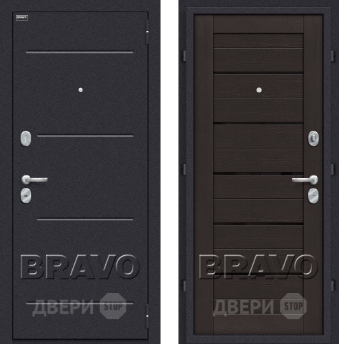 Входная металлическая Дверь Bravo Оптим Техно Eterno в Фрязино