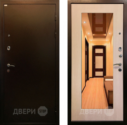 Входная металлическая Дверь Ратибор Милан 3К зеркало Экодуб в Фрязино