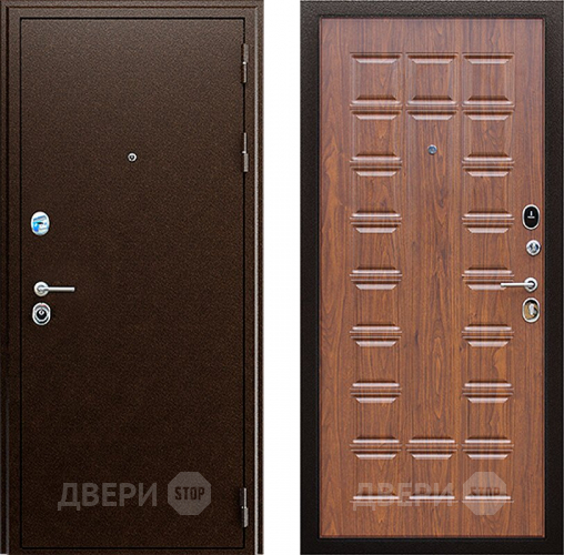 Входная металлическая Дверь АСД Спартак Орех темный в Фрязино