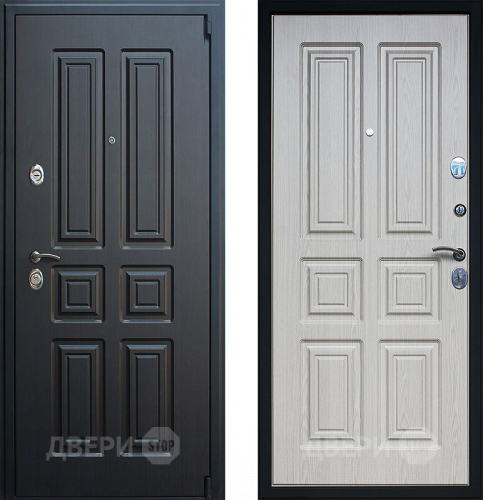 Входная металлическая Дверь АСД Атлант Белёный дуб в Фрязино