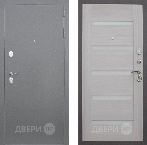 Входная металлическая Дверь Снедо Люкс Белая Лиственница 3К в Фрязино