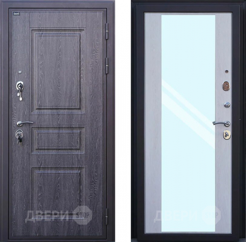 Входная металлическая Дверь Шелтер (SHELTER) Филадельфия Зеркало в Фрязино