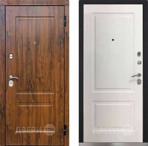 Входная металлическая Дверь Снедо V02 2К Альберо Браш Браун в Фрязино