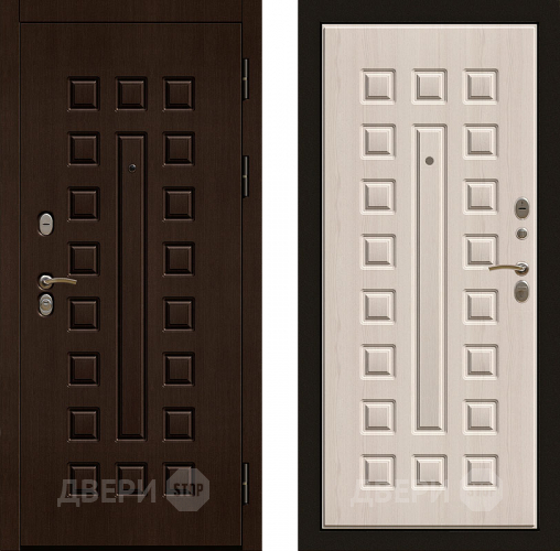 Входная металлическая Дверь Райтвер Р-Сенат Беленый Дуб в Фрязино