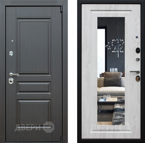 Входная металлическая Дверь АСД Гермес с зеркалом в Фрязино