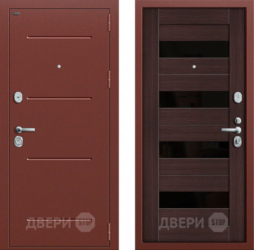 Входная металлическая Дверь Groff Т2-223 Wenge Veralinga в Фрязино