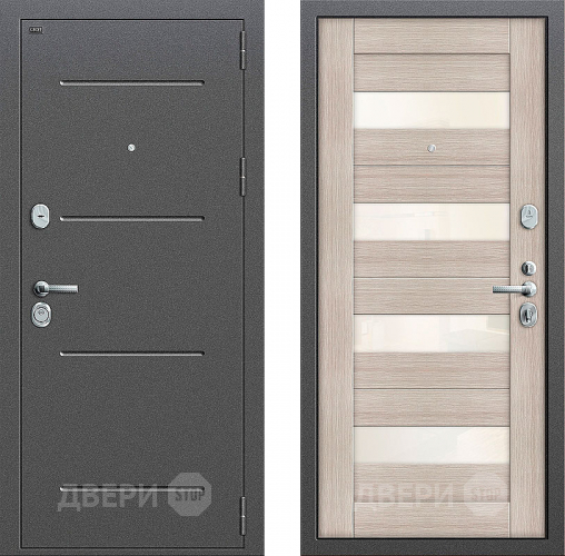 Входная металлическая Дверь Groff Т2-223 Cappuccino Veralinga в Фрязино