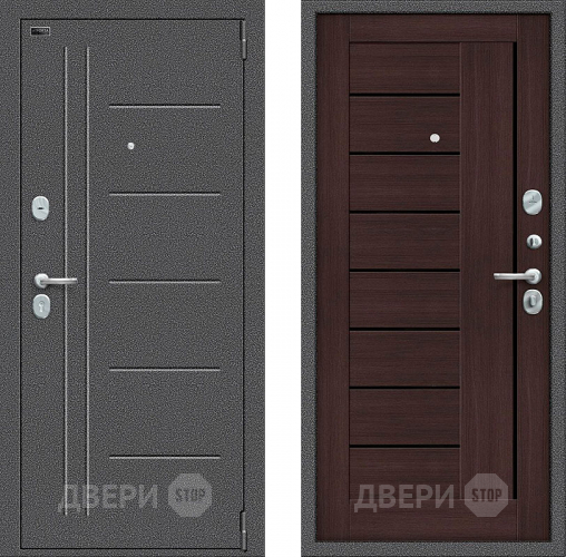 Входная металлическая Дверь Bravo Porta S-2 109/П29 Венге в Фрязино