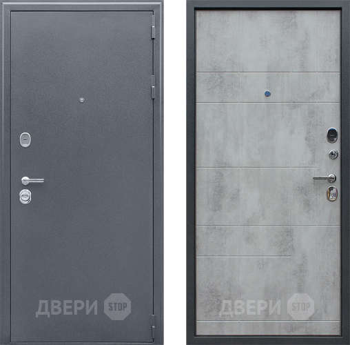 Входная металлическая Дверь АСД Спартак-Б Бетон светлый в Фрязино