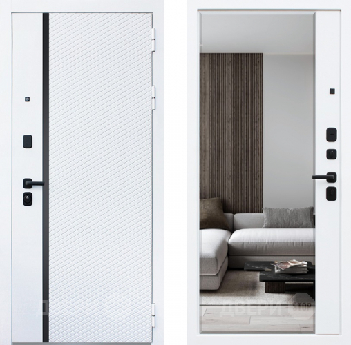 Входная металлическая Дверь АСД Ливерпуль с зеркалом в Фрязино