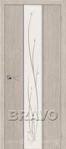 Межкомнатная дверь Глейс-2 Twig (3D Cappuccino) в Фрязино