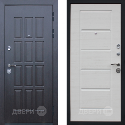 Входная металлическая Дверь АСД Фортуна Беленый дуб поперечный в Фрязино