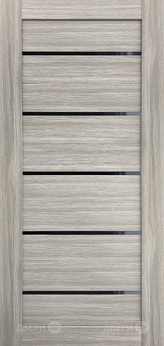 Межкомнатная дверь Модель Люкс ПО Дуб дымчатый в Фрязино