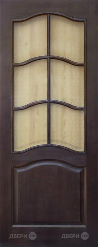 Межкомнатная дверь 7-ПО темный лак в Фрязино