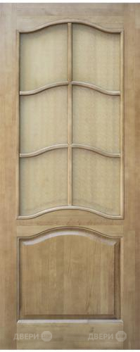 Межкомнатная дверь 7-ПО светлый лак в Фрязино