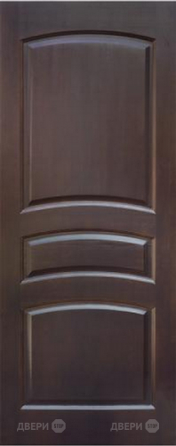 Межкомнатная дверь 16-ПГ темный лак в Фрязино