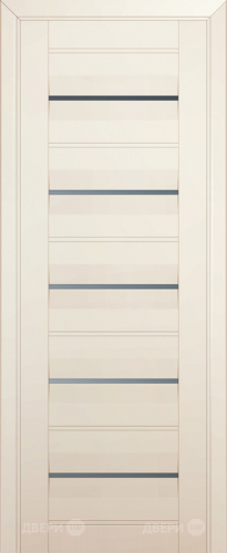 Межкомнатная дверь ProfilDoors 48U магнолия-сатинат (графит) в Фрязино