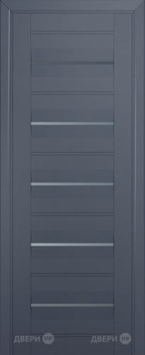 Межкомнатная дверь ProfilDoors 48U антрацит (графит) в Фрязино