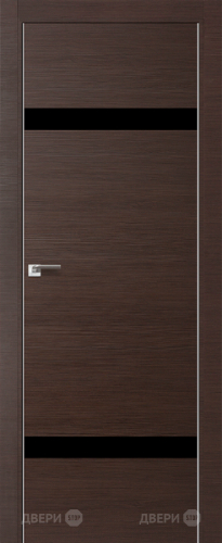 Межкомнатная дверь ProfilDoors 3Z венге кроскут (черный лак) в Фрязино