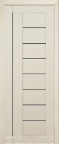 Межкомнатная дверь ProfilDoors 17U магнолия сатинат (графит) в Фрязино