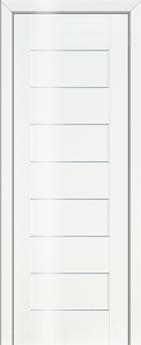 Межкомнатная дверь ProfilDoors 45L белый люкс (графит) в Фрязино