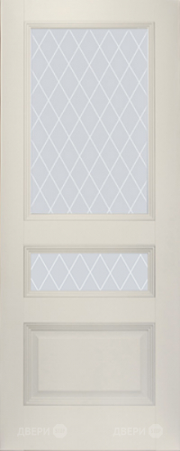 Межкомнатная дверь ProfilDoors 68U магнолия сатинат (ромб) в Фрязино