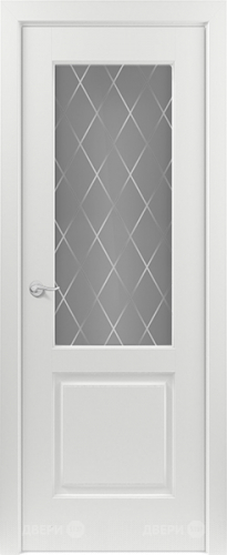 Межкомнатная дверь Венеция ПО RAL 9003 (ромб) в Фрязино