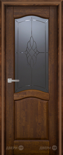 Межкомнатная дверь Лео ПО античный орех в Фрязино