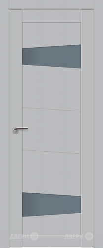 Межкомнатная дверь ProfilDoors 2-84U Манхэттен (графит) в Фрязино