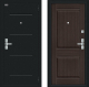 Входная металлическая Дверь Bravo Нео Букле черное/Wenge Veralinga в Фрязино
