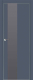 Межкомнатная дверь ProfilDoors 5E Антрацит (серебряный лак) в Фрязино