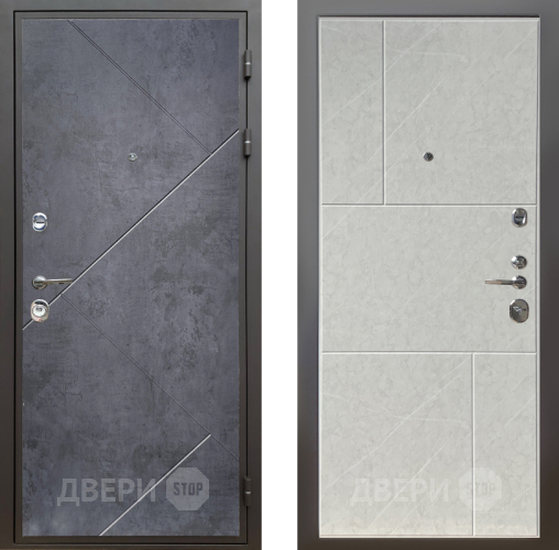 Входная металлическая Дверь Шелтер (SHELTER) Комфорт Бетон урбан индиго 9 Гранит лава лайт в Фрязино