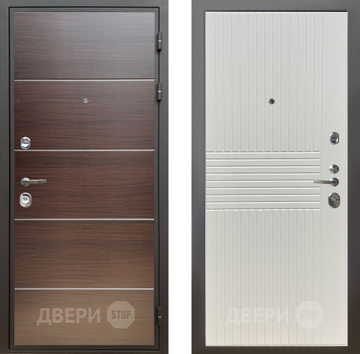 Входная металлическая Дверь Шелтер (SHELTER) Комфорт Венге структурный горизонт 10 Силк Сноу в Фрязино