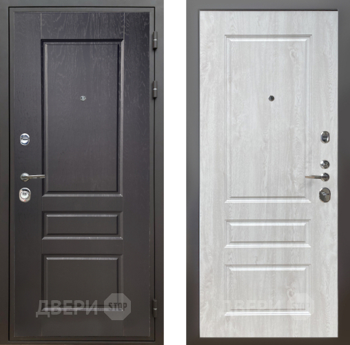 Входная металлическая Дверь Шелтер (SHELTER) Комфорт Дуб английский 2 Сосна белая в Фрязино