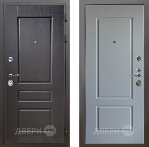 Входная металлическая Дверь Шелтер (SHELTER) Комфорт Дуб английский 6 Силк Маус в Фрязино