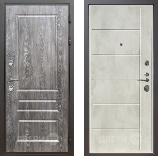 Дверь Шелтер (SHELTER) Комфорт Дуб шале серебро 11 Бетон крем в Фрязино