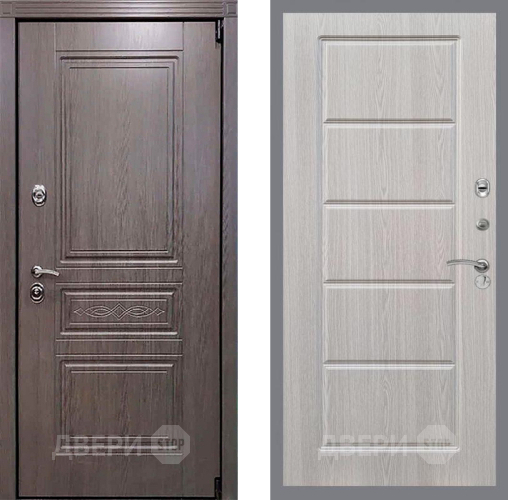 Входная металлическая Дверь Рекс (REX) Пренмиум-S FL-39 Беленый дуб в Фрязино