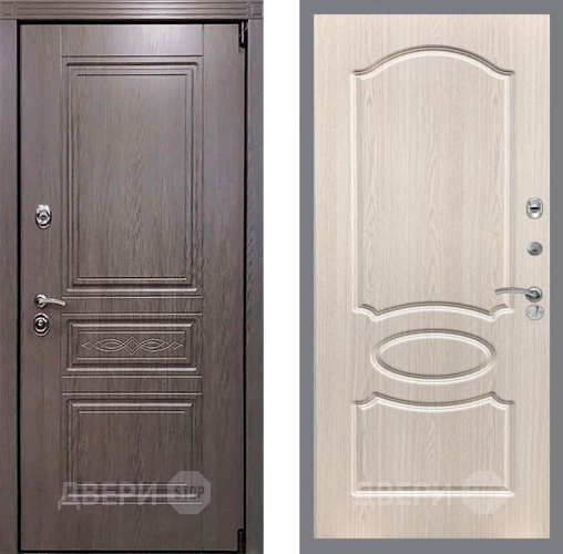 Дверь Рекс (REX) Пренмиум-S FL-128 Беленый дуб в Фрязино