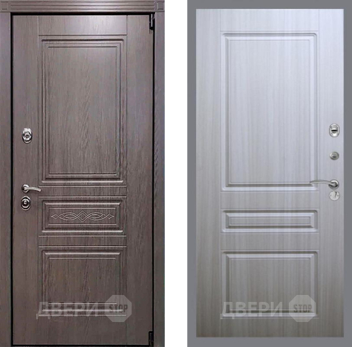 Входная металлическая Дверь Рекс (REX) Пренмиум-S FL-243 Сандал белый в Фрязино