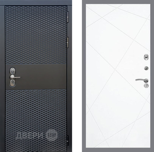 Входная металлическая Дверь Стоп БЛЭК CISA ФЛ-291 Силк Сноу в Фрязино