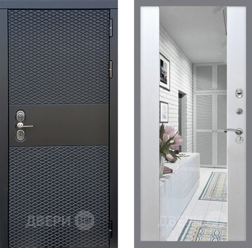 Дверь Стоп БЛЭК CISA Зеркало СБ-16 Лиственница беж в Фрязино