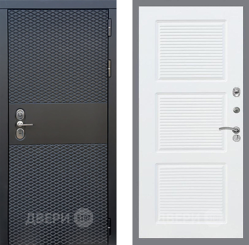 Входная металлическая Дверь Стоп БЛЭК CISA ФЛ-1 Силк Сноу в Фрязино