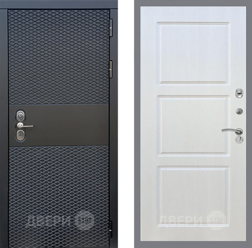 Входная металлическая Дверь Стоп БЛЭК CISA ФЛ-3 Лиственница беж в Фрязино