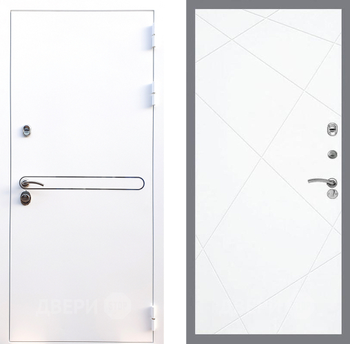 Входная металлическая Дверь Стоп Лайн Вайт ФЛ-291 Силк Сноу в Фрязино