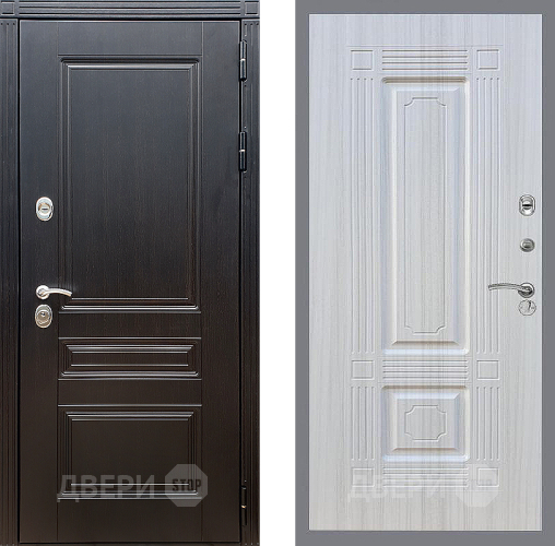 Входная металлическая Дверь Стоп МЕГАПОЛИС ФЛ-2 Сандал белый в Фрязино