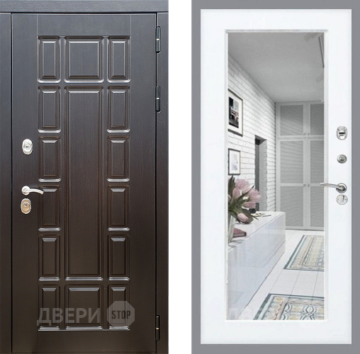 Входная металлическая Дверь Стоп НЬЮ ЙОРК Зеркало Силк Сноу в Фрязино