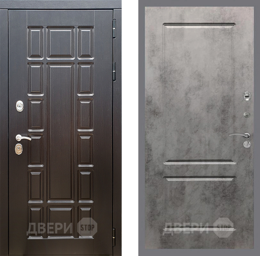 Дверь Стоп НЬЮ ЙОРК ФЛ-117 Бетон темный в Фрязино