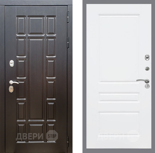 Входная металлическая Дверь Стоп НЬЮ ЙОРК ФЛ-243 Силк Сноу в Фрязино